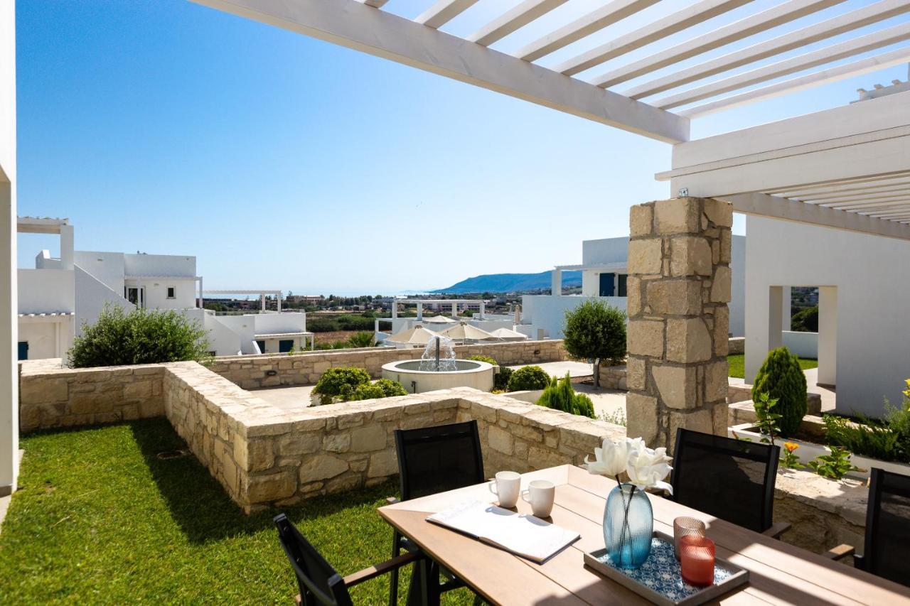 Triton Sea View Villa Georgioupoli Esterno foto