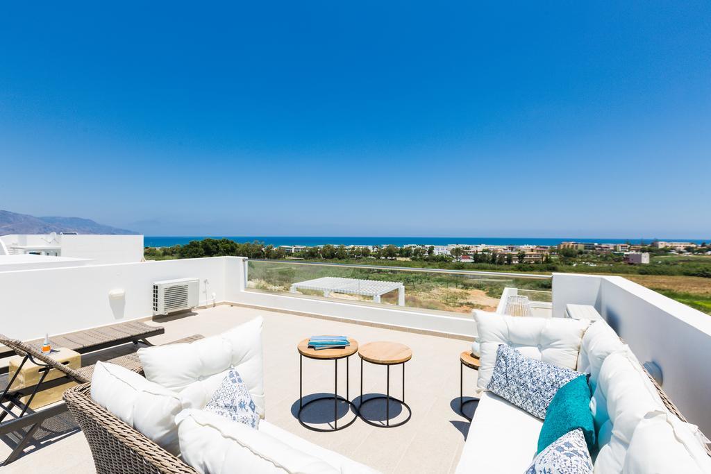 Triton Sea View Villa Georgioupoli Esterno foto