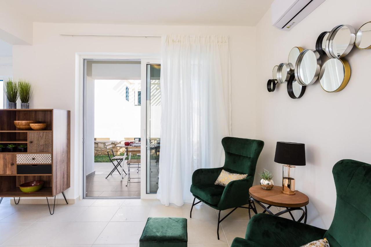 Triton Sea View Villa Georgioupoli Esterno foto