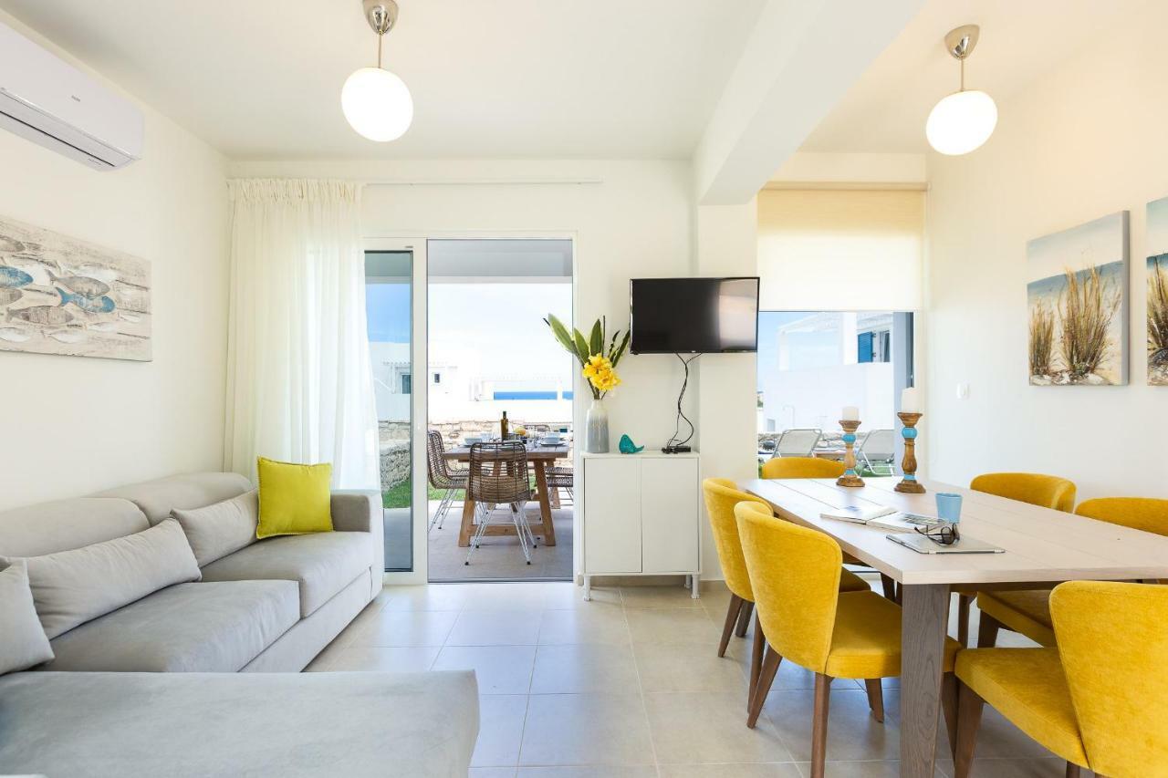 Triton Sea View Villa Georgioupoli Esterno foto